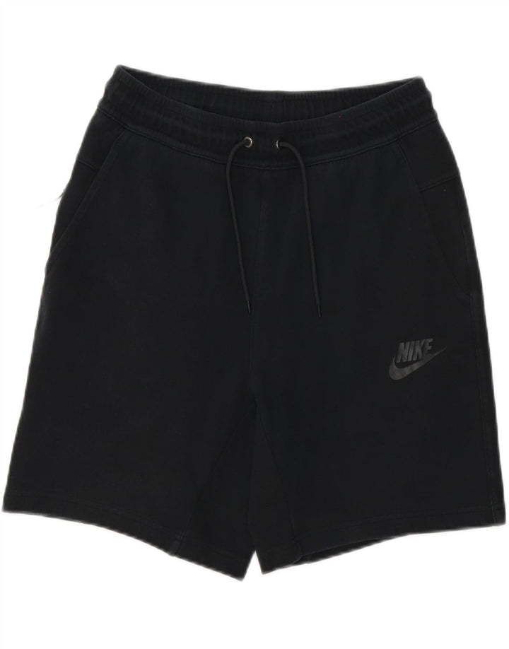 NIKE Herren-Sportshorts, Größe S, schwarze Baumwolle