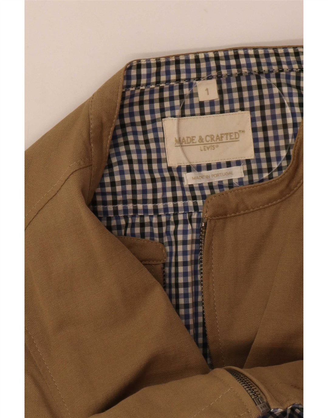 Levi's Damen-Bomberjacke in Übergröße, US 1 XS Beige