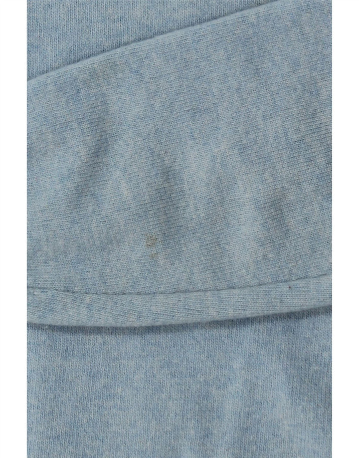 TIMBERLAND Herren-Pullover mit Rundhalsausschnitt, klein, blaue Merinowolle