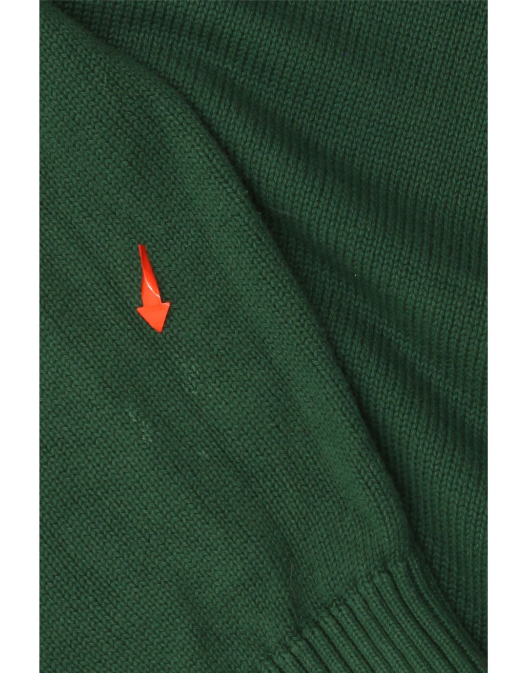 SUPERDRY Herren-Pullover mit Reißverschluss am Hals, 2XL, grüne Baumwolle