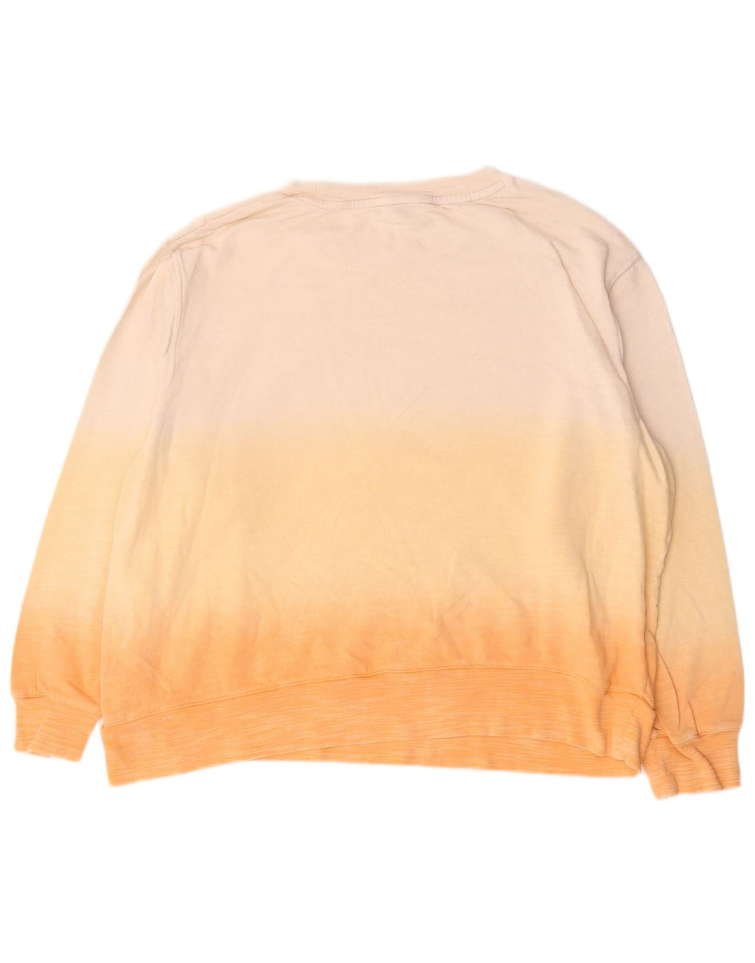 Marks & Spencer Damen Sweatshirt Pullover UK 16 Large Beige Tie Dye