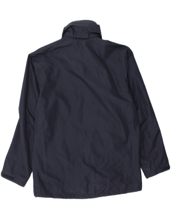 Helly Hansen Herren-Regenjacke mit Kapuze, UK 38, mittleres Marineblau