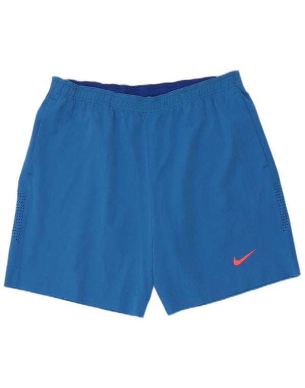 Nike Herren Dri Fit Sport Shorts XL Blau Polyester