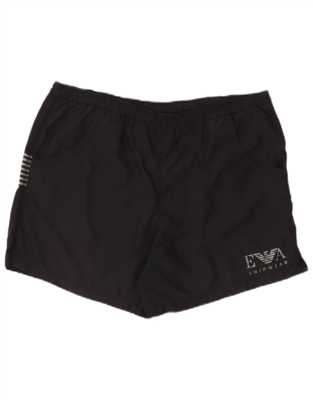 EMPORIO ARMANI Mens Sport Shorts Large  Black Polyamide