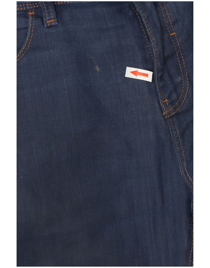 Zara Herren Slim Jeans EU 42 Large W32 L31 Marineblau