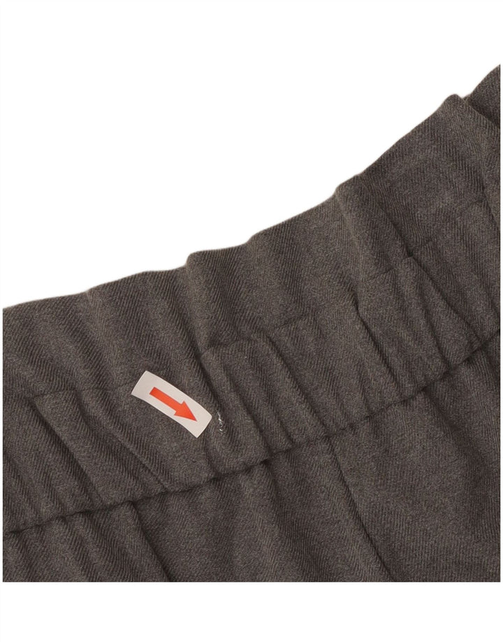 Zara Damen-Hose, kurz, Größe S, W26, L24, Grau, Polyester