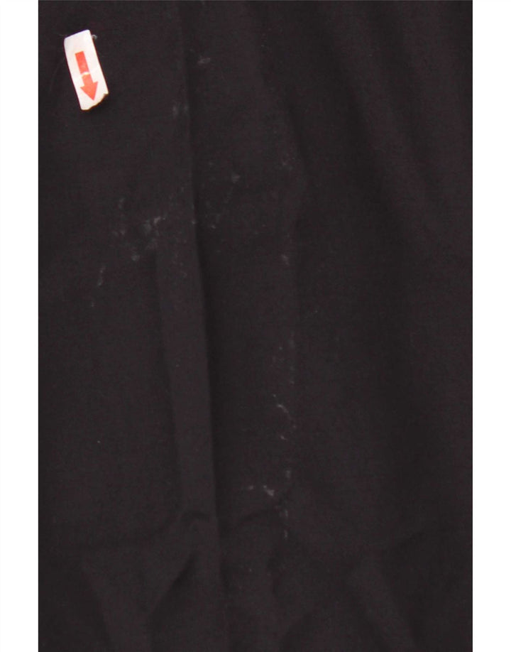 Vintage Herren gerade Anzughose IT 48 Medium W30 L30 Marineblau
