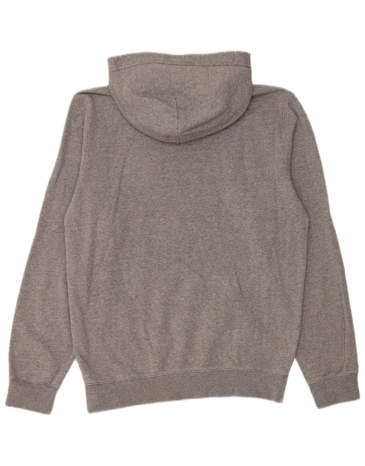 CHAMPION Herren-Kapuzenpullover mit Grafik, mittelgraue Baumwolle