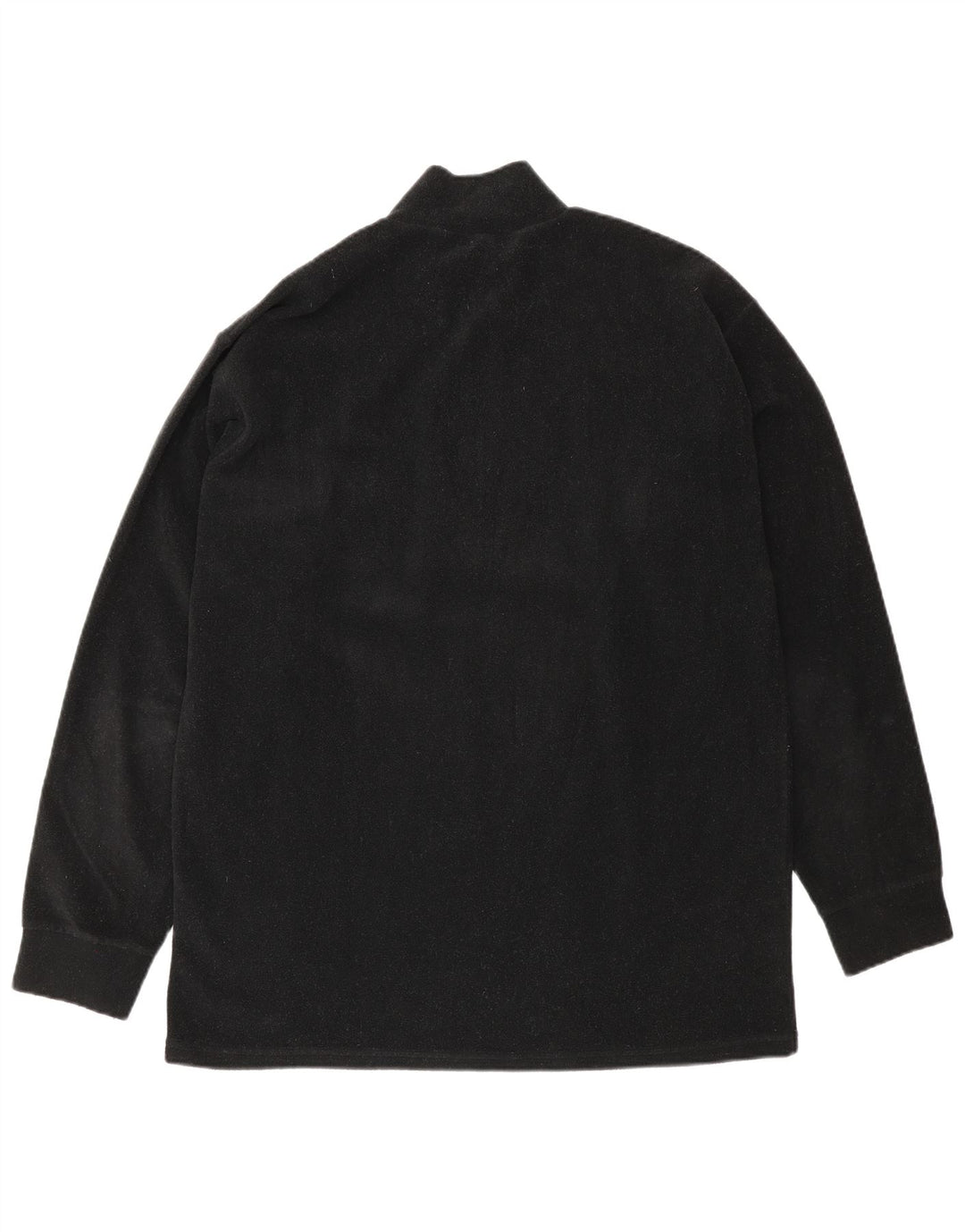 Fila Herren-Fleecepullover mit Reißverschluss, IT 52/54, Größe L, Schwarz