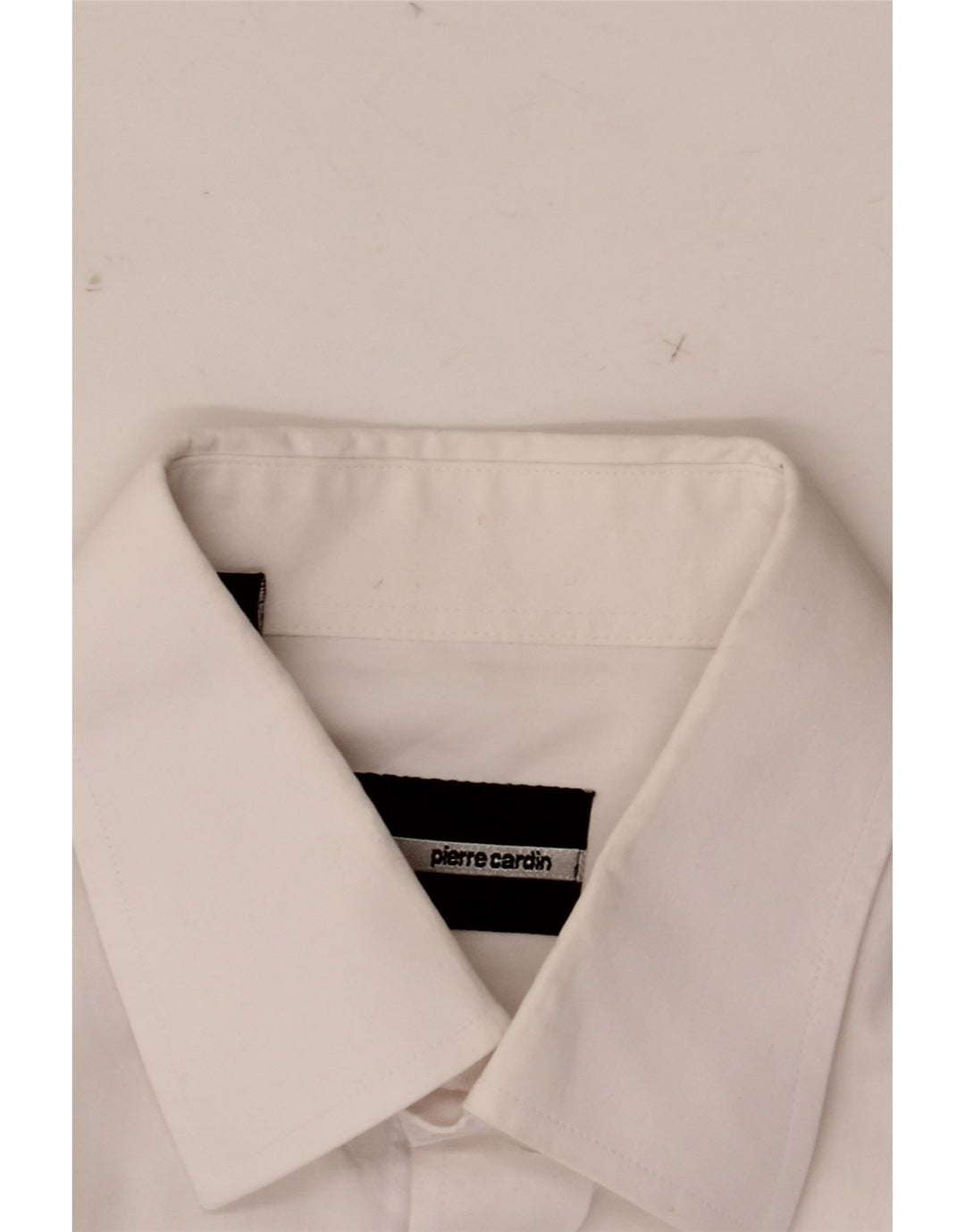 Pierre Cardin formelles Herrenhemd, Größe 46 41, große weiße Baumwolle