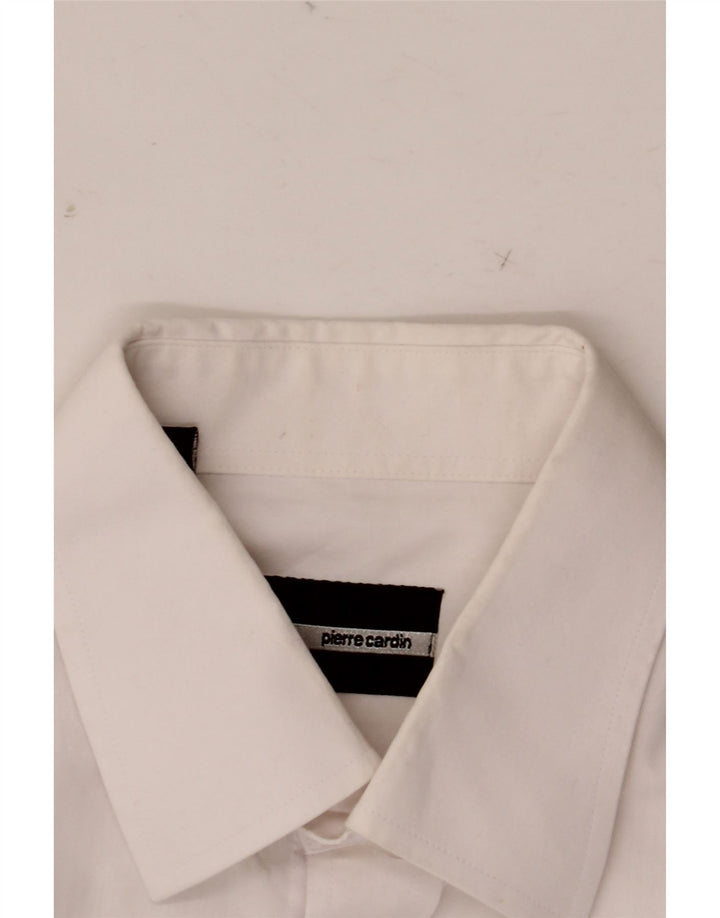 Pierre Cardin formelles Herrenhemd, Größe 46 41, große weiße Baumwolle