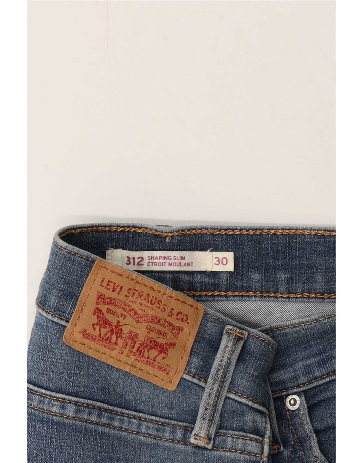 Levi's Damen 312 Shaping Slim Jeans W30 L29 Blau