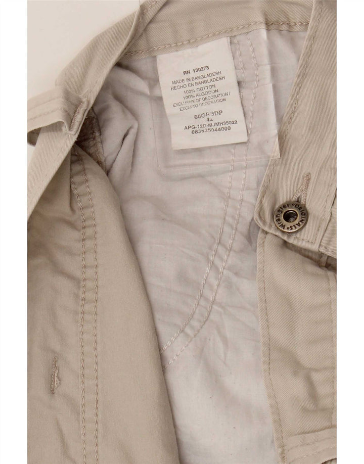 Wrangler Herren Cargoshorts W42 2XL Beige Baumwolle