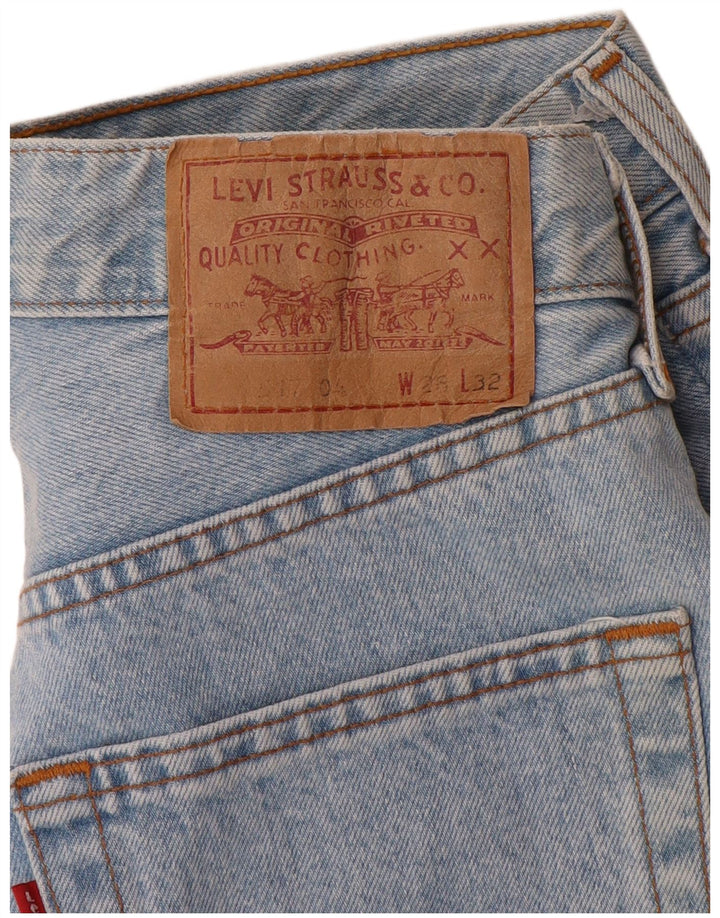 Levi's Damen 517 Straight Jeans W25 L29 Blau