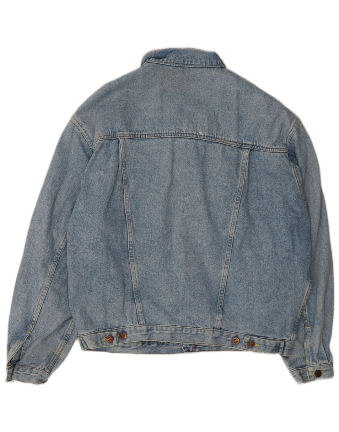 Vintage Herren Jeansjacke UK 40 Groß Blau