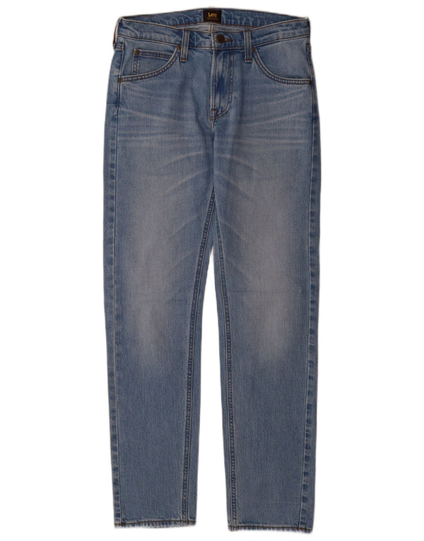 Lee Damen Daren Zip Fly Straight Jeans W29 L32 Blaue Baumwolle