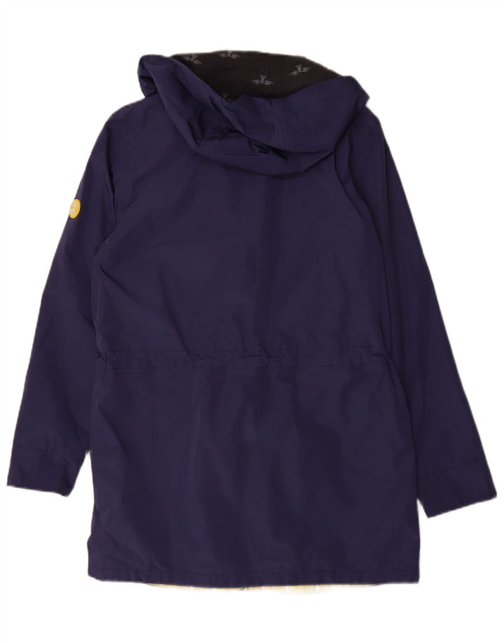 Barbour Damen-Windbreaker-Mantel mit Kapuze, UK 12, mittleres Marineblau