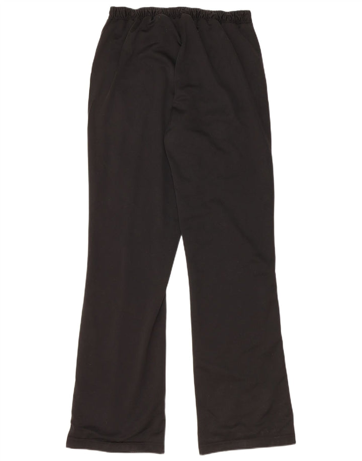 ADIDAS Damen Trainingshose UK 10 Small Schwarz Polyester