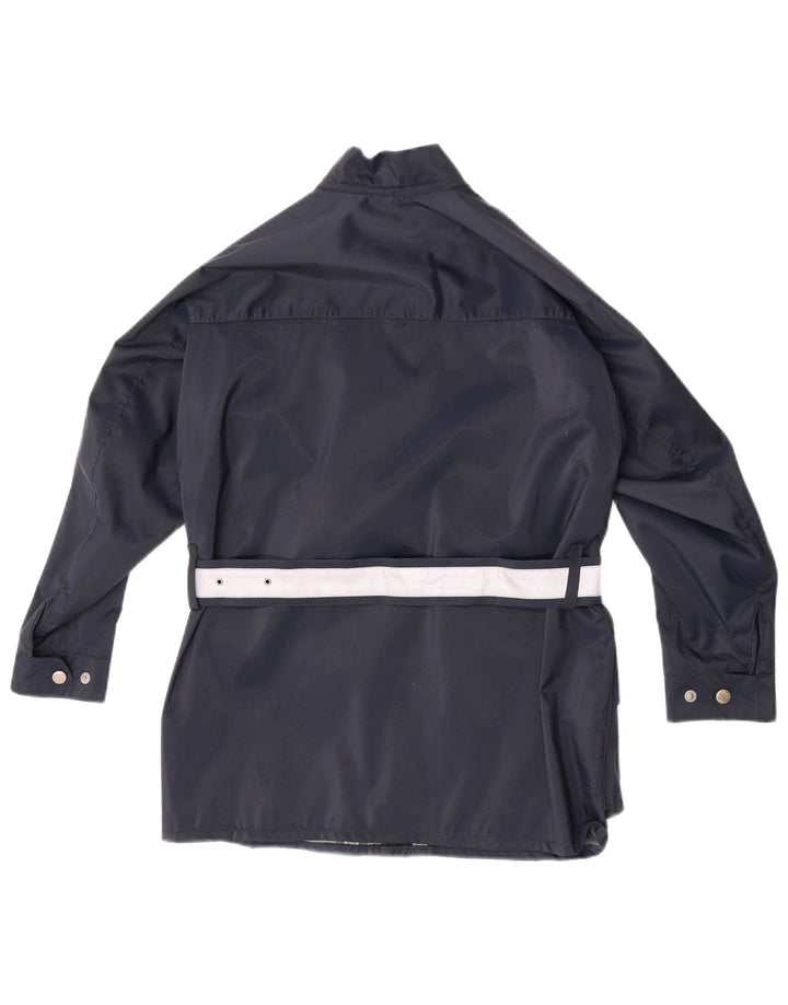 Belstaff Motorstyle Racer-Jacke für Jungen, 9–10 Jahre, marineblaues Nylon