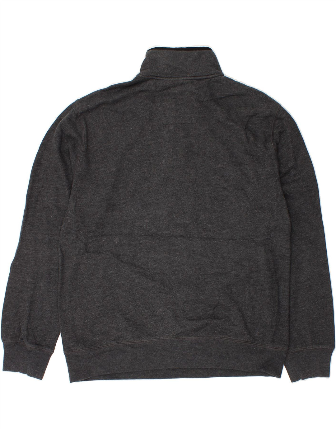 NAUTICA Mens Zip Neck Sweatshirt Jumper XL Grey Cotton Vintage Nautica and Second-Hand Nautica from Messina Hembry 