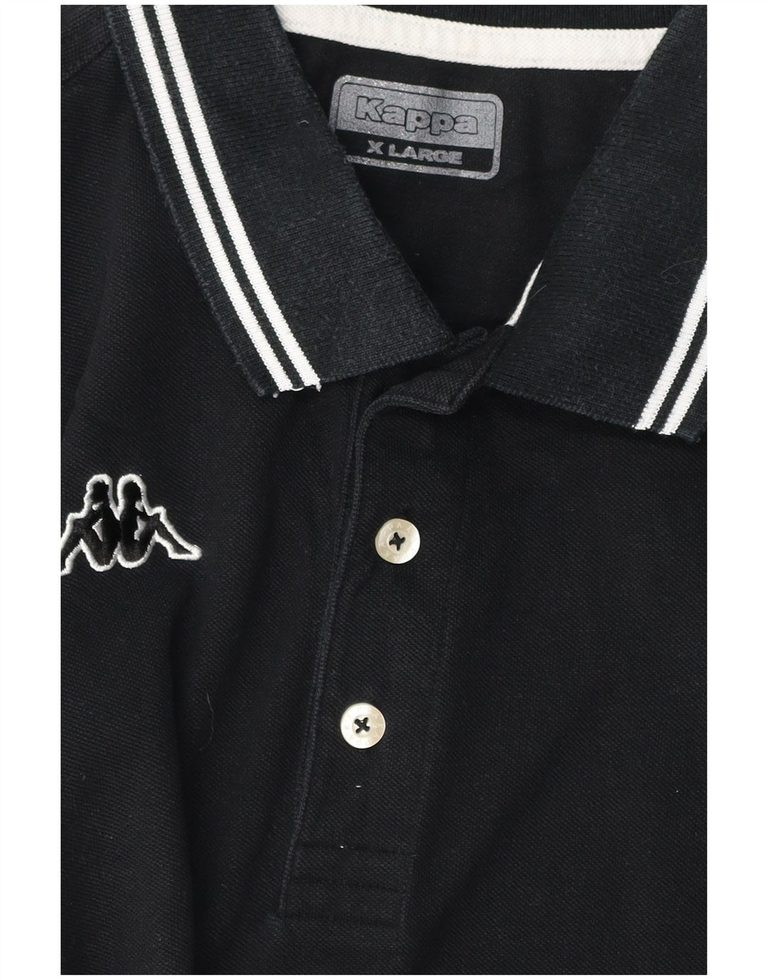 Kappa Herren Poloshirt XL Schwarz