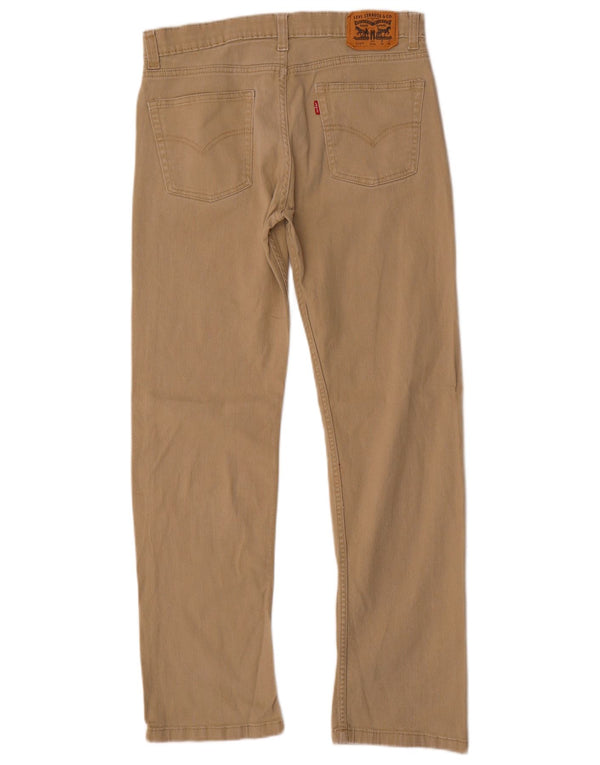 Levi's Jungen 514 Straight Casual Hose 15–16 Jahre W30 L30 Beige Baumwolle