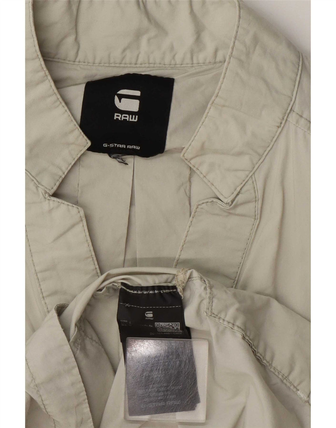 G-Star Damen Etuikleid UK 16 Large Grüne Baumwolle