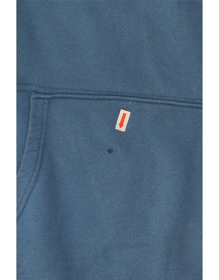 Levi's Herren-Pullover mit grafischem Kapuzenpullover, groß, aus blauer Baumwolle