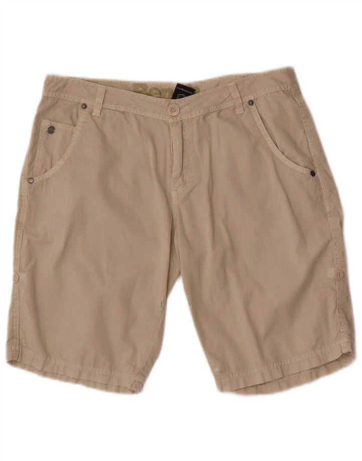 Bench Herren Chinoshorts W28 Small Beige Baumwolle