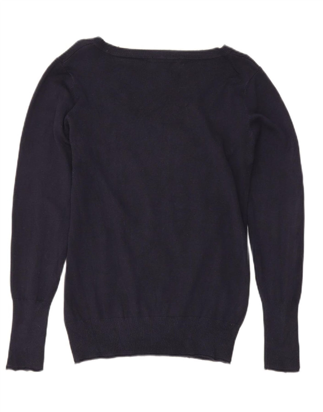 Guess Damen-Pullover mit V-Ausschnitt, Gr. 12, mittleres Marineblau