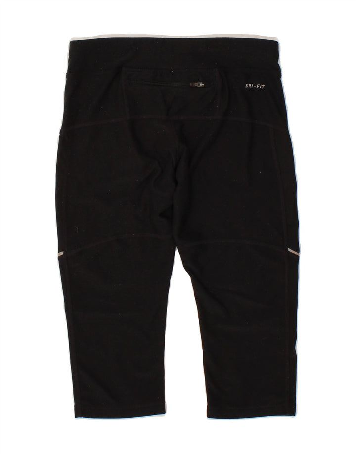 NIKE Womens Dri Fit Capri Leggings UK 4 XS  Black Polyester Vintage Nike and Second-Hand Nike from Messina Hembry 