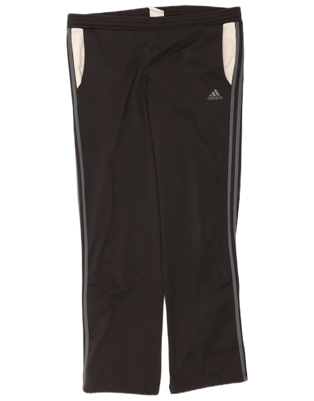 Adidas Herren-Trainingshose UK 38/40 Mittelschwarzes Polyester