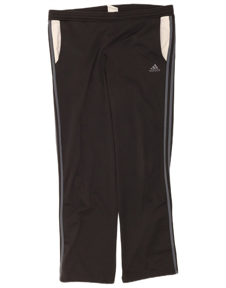 Adidas Herren-Trainingshose UK 38/40 Mittelschwarzes Polyester