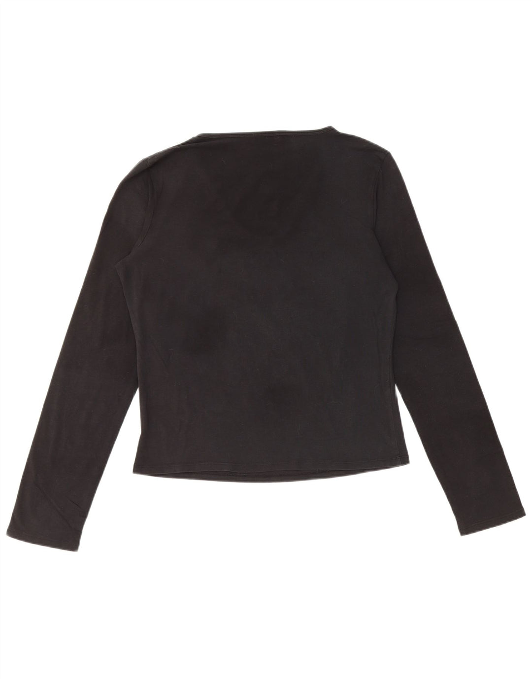 ICEBERG Damen Crop Graphic Top Langarm IT 46 Large Black Floral