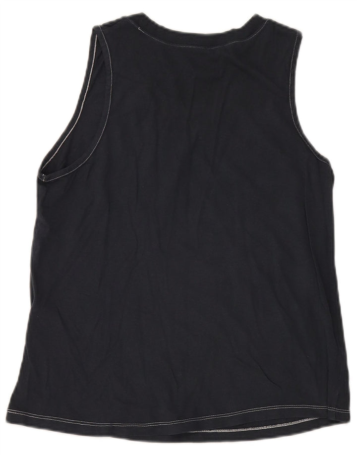 Vans Damen Grafik-Trägershirt UK 12 Medium Marineblau