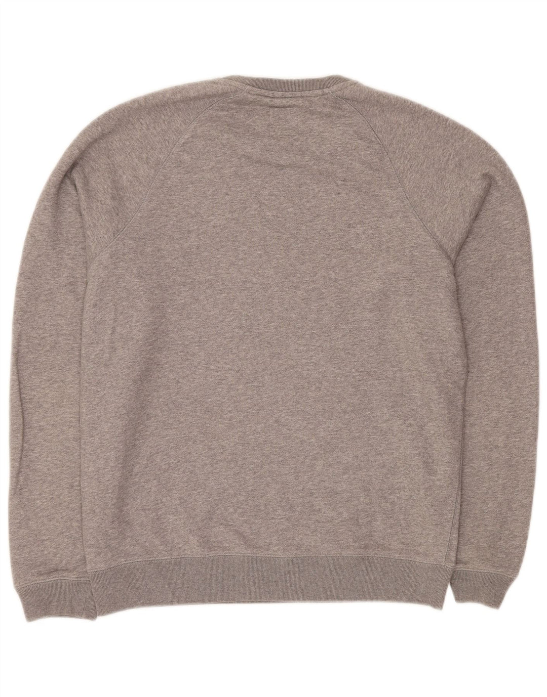 Jack Wills Herren-Sweatshirt mit Grafik, mittelgrau gesprenkelte Baumwolle