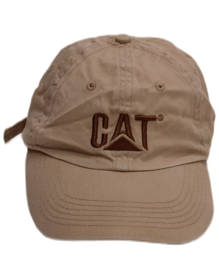 Caterpillar Herren-Baseballkappe mit Grafik, Einheitsgröße, Beige