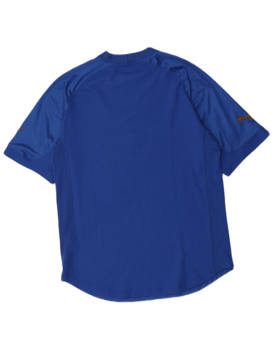 Puma Herren T-Shirt Top Mittelblaues Polyester