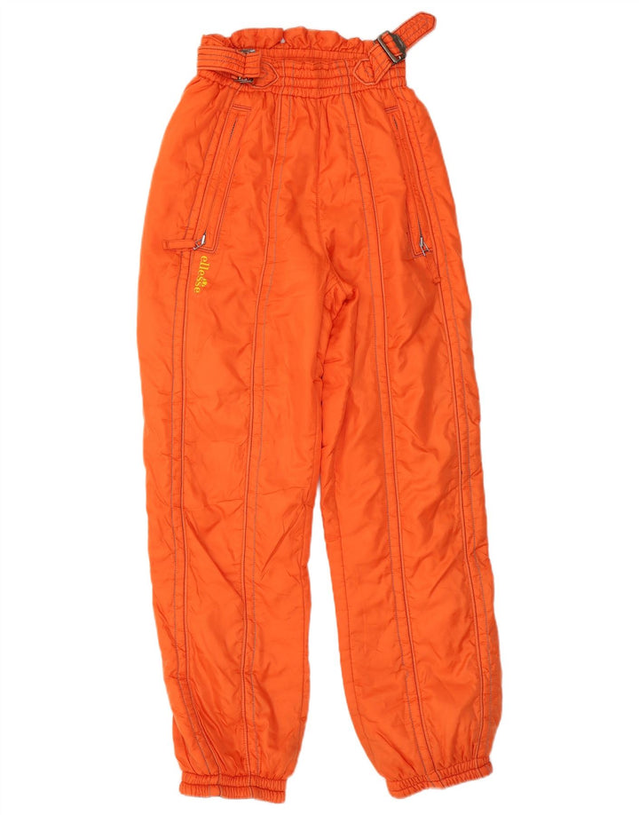 Ellesse Herren Kapuzenpullover Kompletter Trainingsanzug UK 34 XS Orange Winter