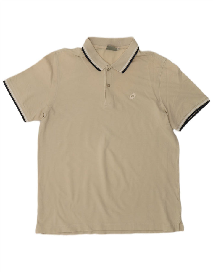 LOTTO Herren Poloshirt Large Beige