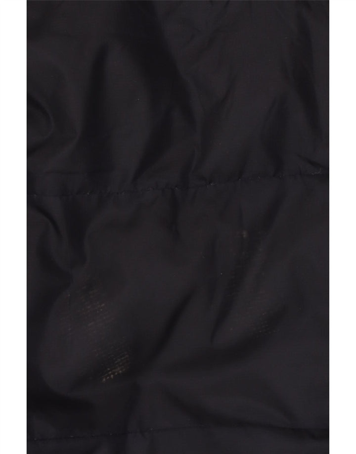Dkny Damen Übergroße gepolsterte Jacke UK 10 Small Marineblaues Nylon