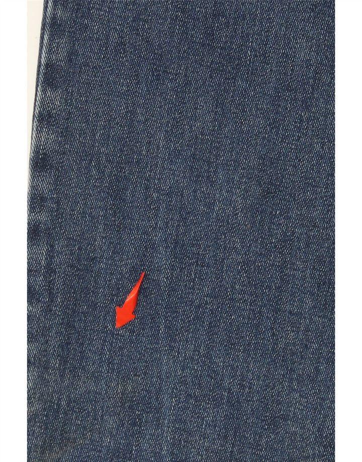 WRANGLER Herren Texas Straight Jeans W34 L30 Blaue Baumwolle