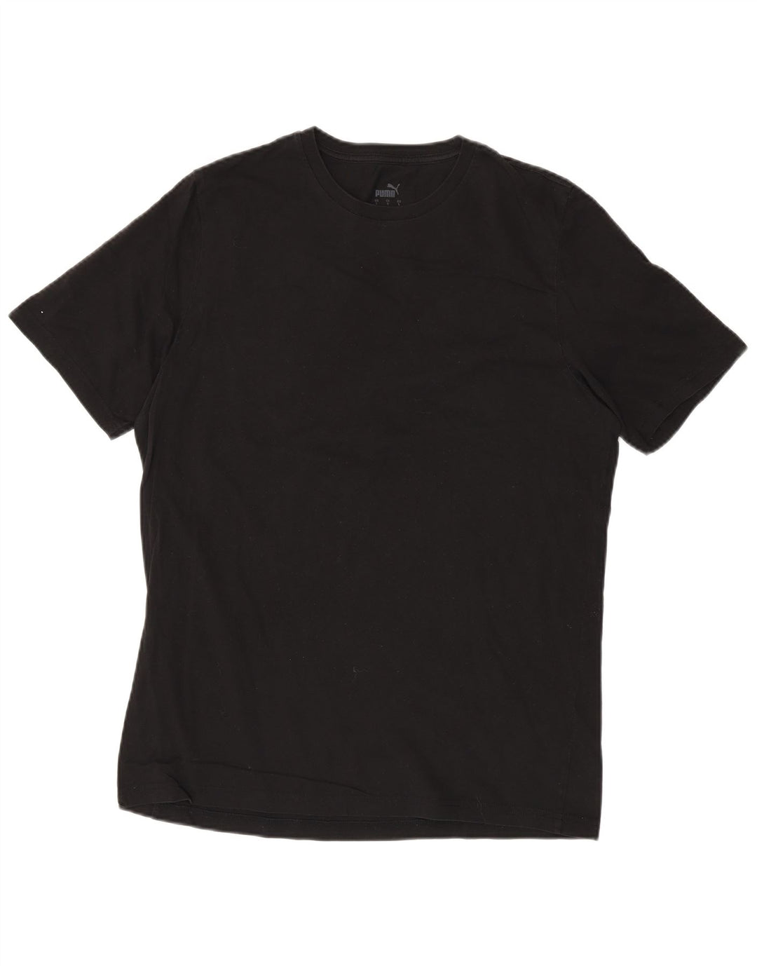 Puma Herren T-Shirt Top Large Schwarz Baumwolle