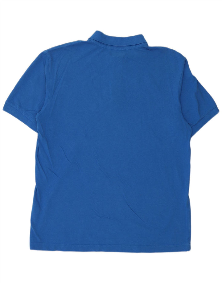 KAPPA Herren Poloshirt XL Blau Baumwolle