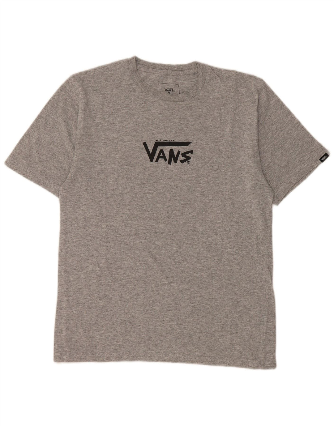 VANS Custom Fit Grafik-T-Shirt für Jungen, 10–11 Jahre, Mittelgrau gefleckt