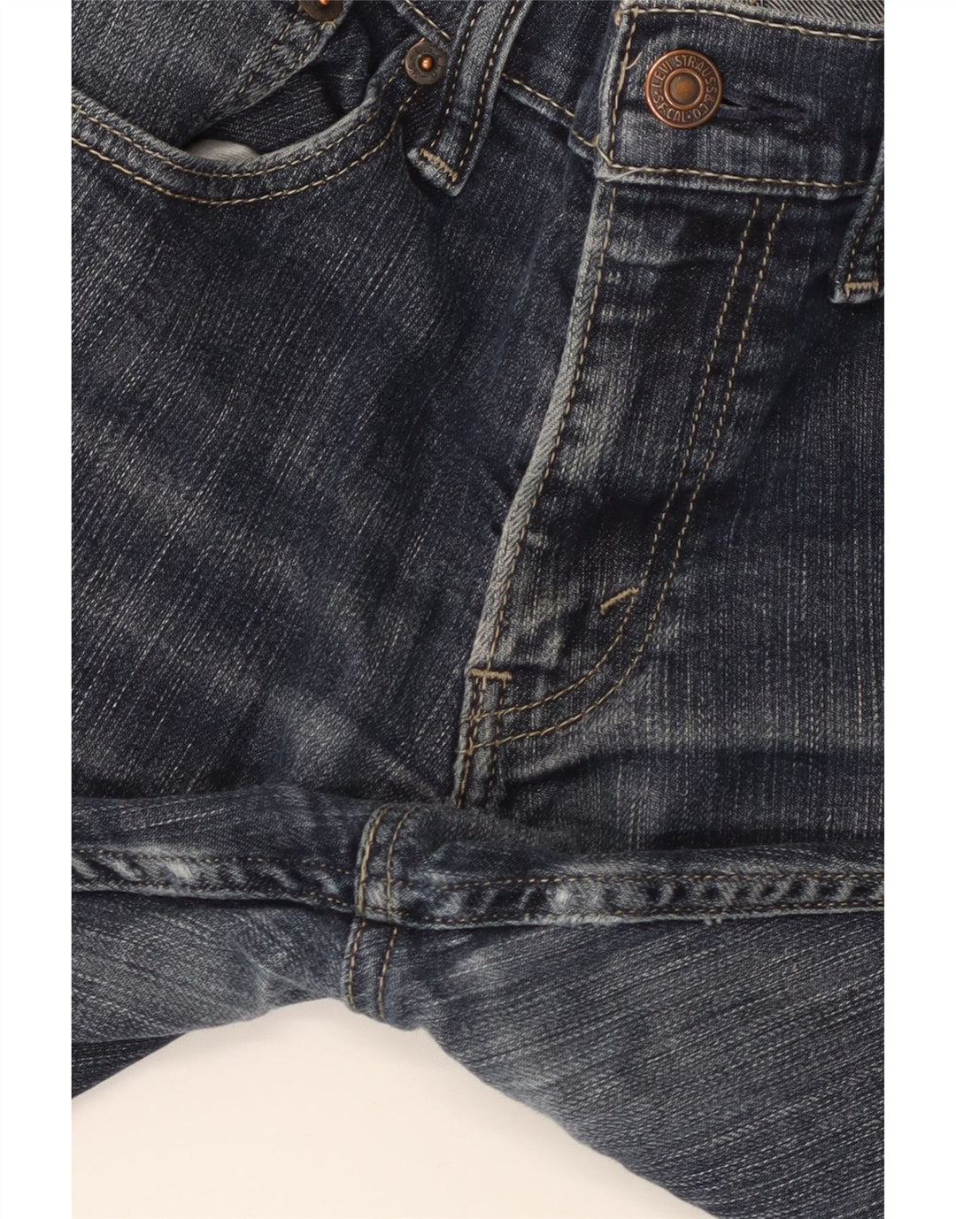 LEVI'S Herren 511 Tapered Jeans W31 L32 Blaue Baumwolle