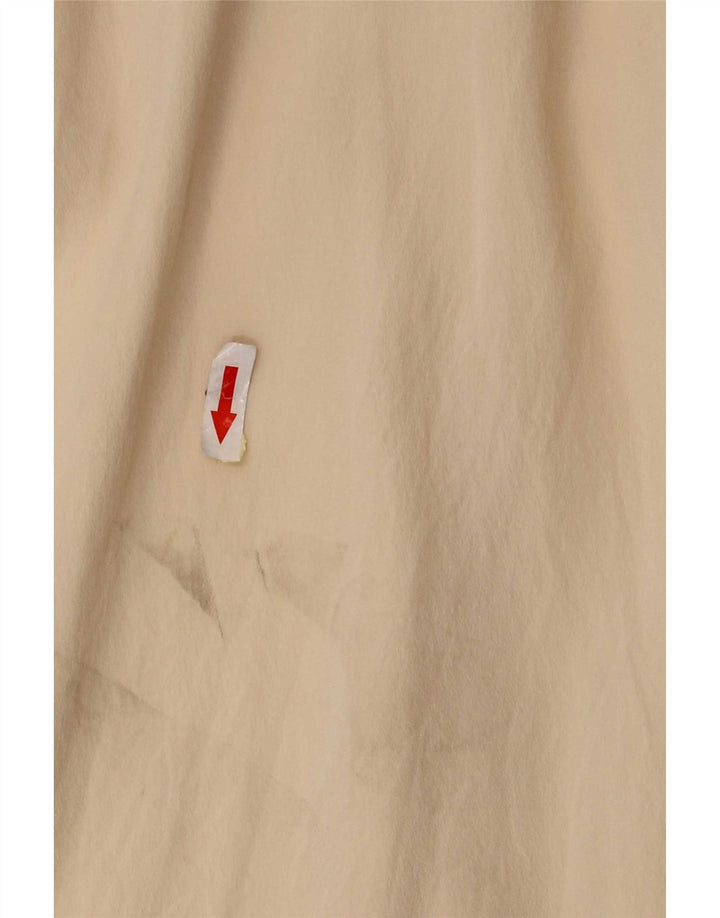 Vintage Damen Hemdbluse IT 44 Medium Off White Silk