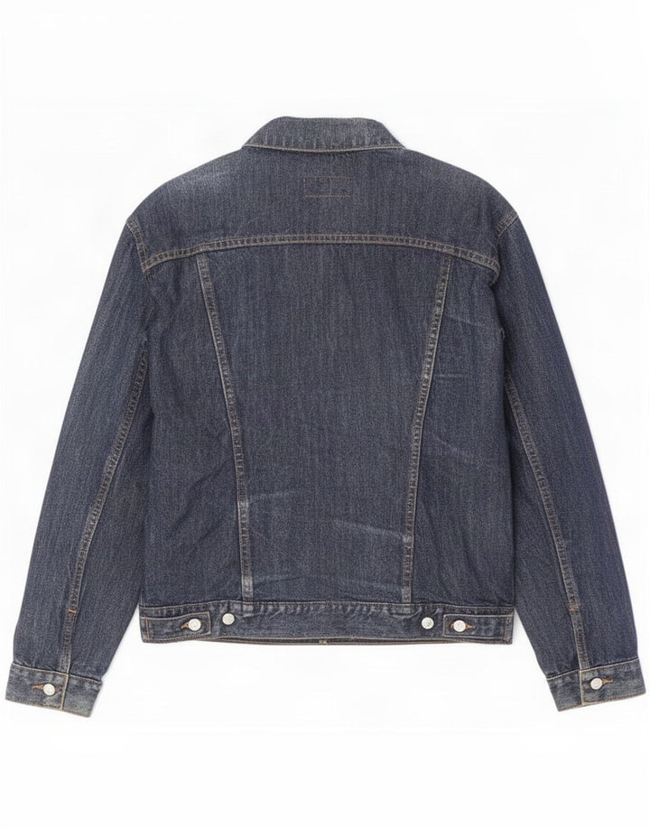 Carrera Herren Jeansjacke UK 40 Große blaue Baumwolle