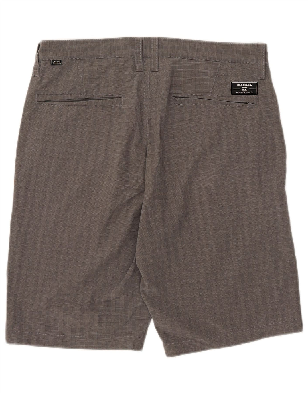 Billabong Herren Chinoshorts W32 Mittelgrau kariert