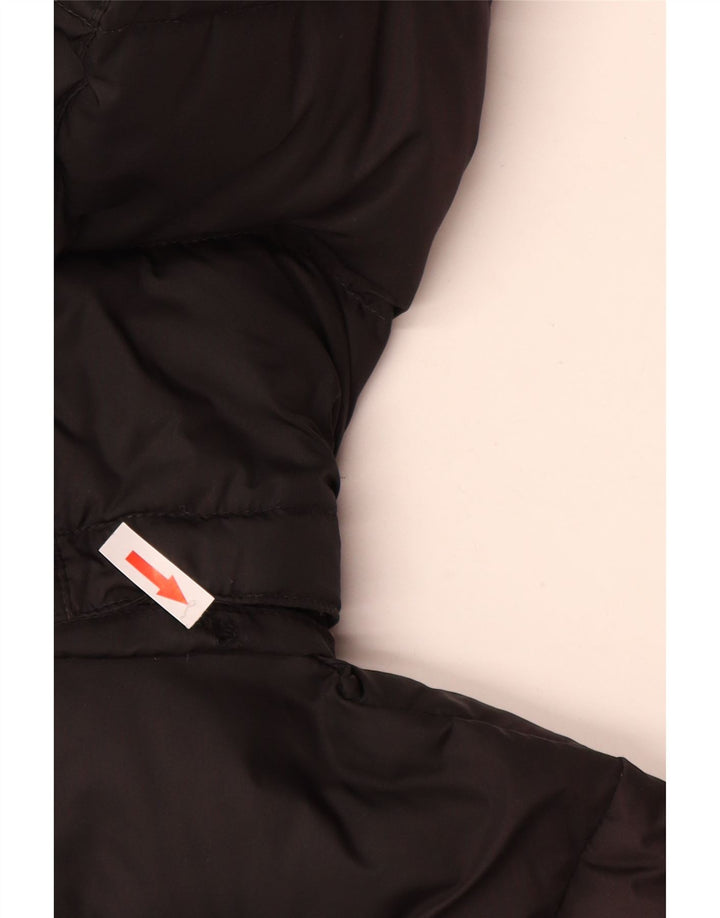 Berghaus Wattierter Damenmantel mit Kapuze, UK 12, Mittelschwarz, Polyester